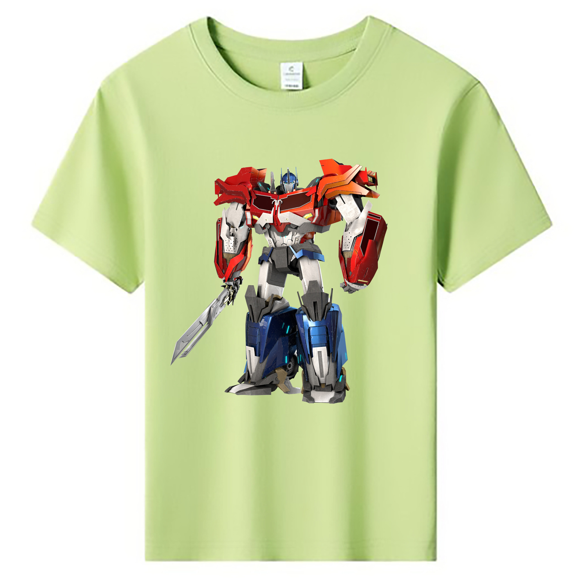 （画像用）  綿100％キッズTシャツ（フロントプリント）